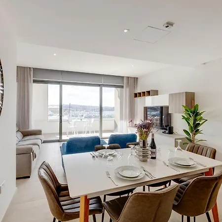 דירה Deluxe With Valletta And Harbour Views סליאמה